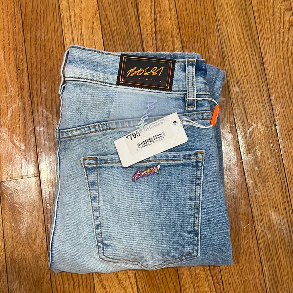 AUTHENTIC Bossi Designer jeans for men. Size 30